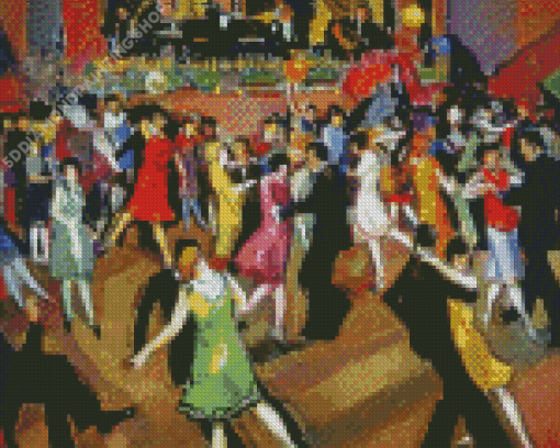 Swing Dance Party Diamond Paintings