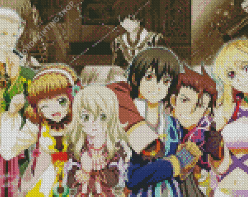 Tales Of Xillia Game Diamond Paintings