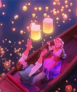 Tangled Lanterns Diamond Paintings