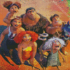 The Croods Movie Diamond Paintings