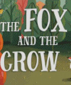 The Fox And The Crow Poster Diamond Paintings