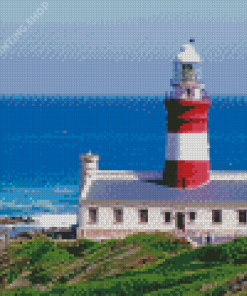 The Lighthouse Cape Agulhas Diamond Paintings