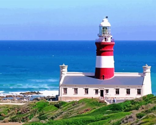 The Lighthouse Cape Agulhas Diamond Paintings