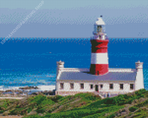 The Lighthouse Cape Agulhas Diamond Paintings