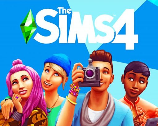 The Sims 4 Poster Diamond Paintings