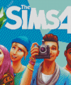 The Sims 4 Poster Diamond Paintings