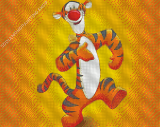 Tigger Character Diamond Paintings