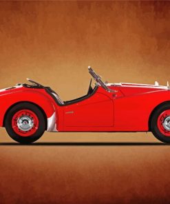 Triumph TR3A Diamond Paintings