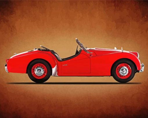 Triumph TR3A Diamond Paintings