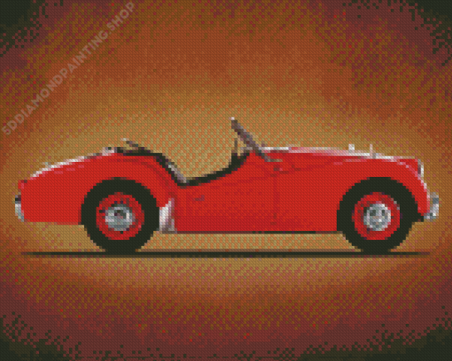 Triumph TR3A Diamond Paintings