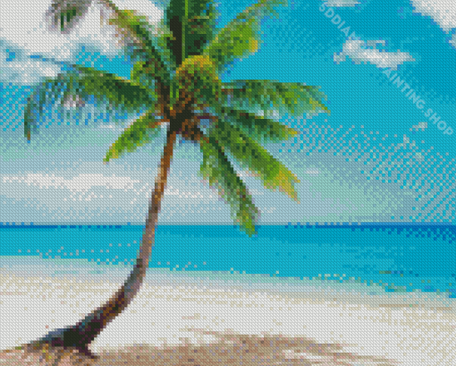 Tropical Palm Tree Diamond Paintings