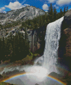 Vernal Waterfalls Diamond Paintings