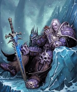 Video Game World Of Warcraft Lich King Diamond Paintings