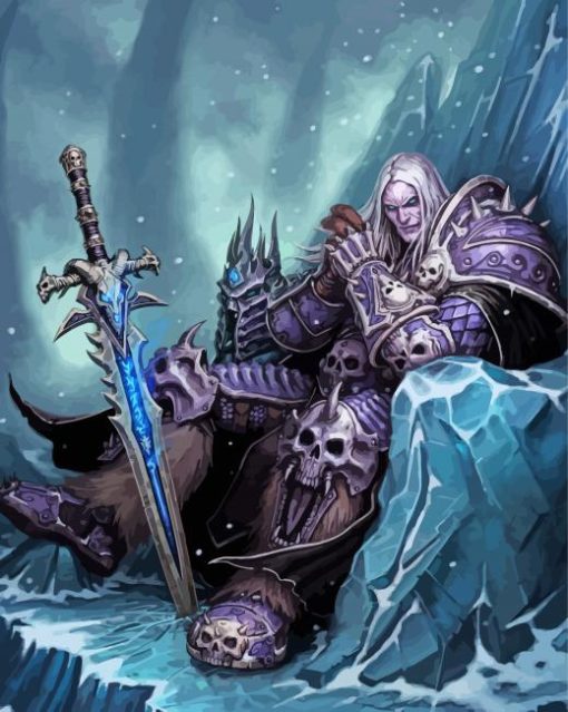 Video Game World Of Warcraft Lich King Diamond Paintings