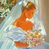 Vintage Wedding Bride Art Diamond Paintings