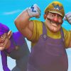 Wario Cartoon Art Diamond Paintings