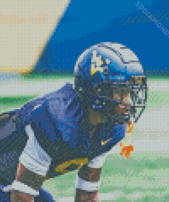 Wvu Footballer Diamond Paintings