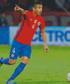 Aesthetic Mauricio Isla Player Diamond Paintings