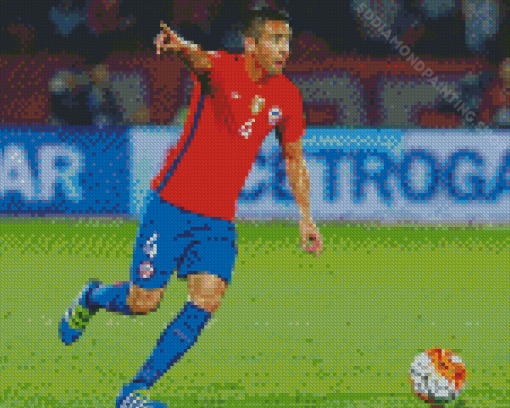 Aesthetic Mauricio Isla Player Diamond Paintings