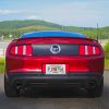 Aesthetic Red Mustang Gt Diamond Paintings