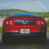 Aesthetic Red Mustang Gt Diamond Paintings