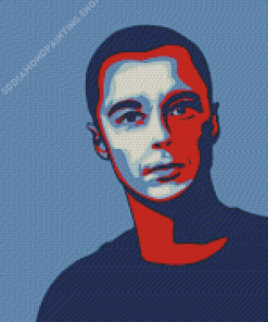 Aesthetic Sheldon Cooper Diamond Paintings