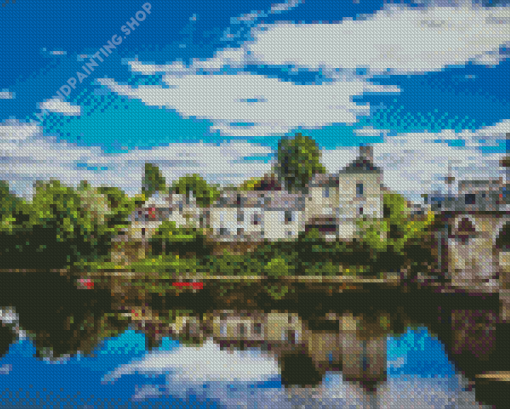 Aesthetic Chinon Building Diamond Paintings