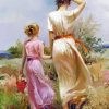 Aesthetic Mom And Daughter Pino Daeni Diamond Paintings