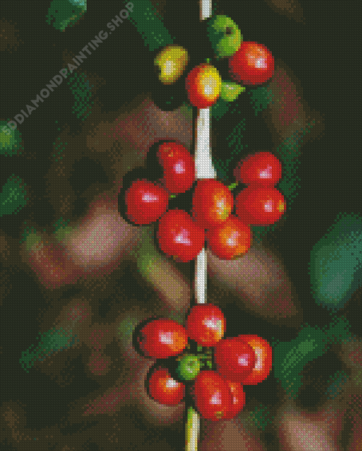 Aesthetic Tree Coffee Plant Diamond Paintings