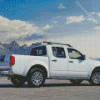 Aesthetic White Nissan Navara D40 Diamond Paintings