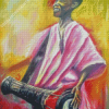 African Drummer Boy Diamond Paintings