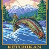 Alaska Ketchikan Poster Diamond Paintings