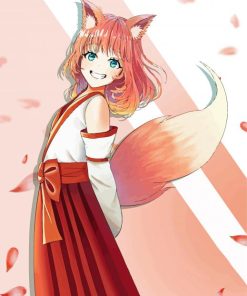 Anime Human Fox Diamond Paintings