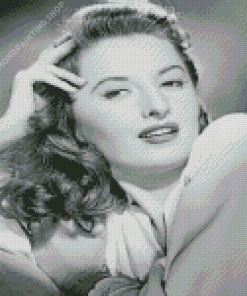 Black And White Barbara Stanwyck Diamond Paintings