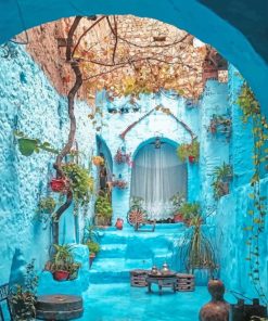 Chefchaouen Morocco Diamond Paintings