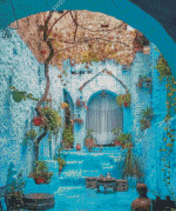 Chefchaouen Morocco Diamond Paintings