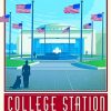 College Station Poster Diamond Paintings