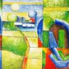 Colorful Abstract Country Diamond Paintings