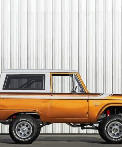 Cool 1977 Bronco Four Wheel Drive Diamond Paintings