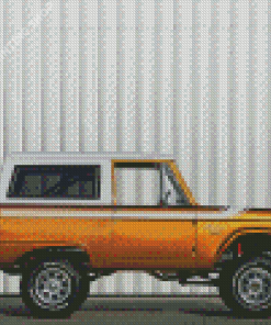 Cool 1977 Bronco Four Wheel Drive Diamond Paintings