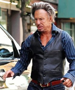 Cool Mickey Rourke Diamond Paintings