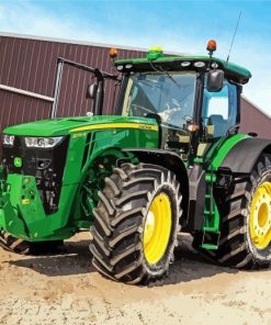 Farm John Deere Tractor Diamond Paintings