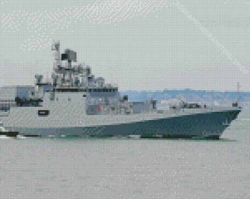 Frigate Warship Diamond Paintings