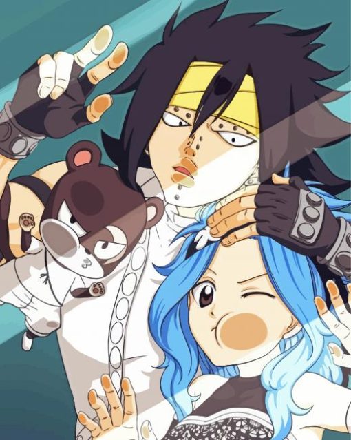 Gajeel Anime Diamond Paintings