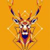 Geomatric Design Deer Diamond Paintings