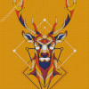 Geomatric Design Deer Diamond Paintings