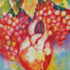 Grapevines Heart Art Diamond Paintings