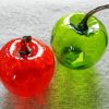 Green And Red Glass Apples Diamond Paintings