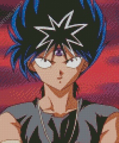 Hiei Manga Anime Diamond Paintings