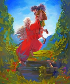 Inuyasha And Kagome Higurash Diamond Paintings